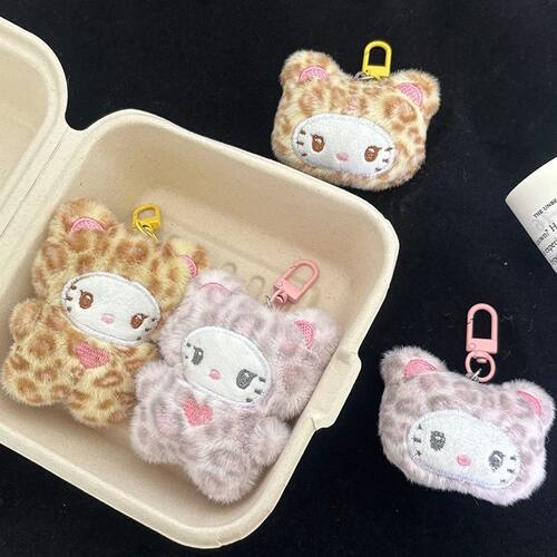 Hello Kitty Plush Keychain Toys Cartoon Hello Kitty Doll Key