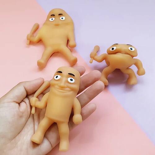 Novelty Tungtungtung Sahar Squeeze Toys Collectible Viral Br