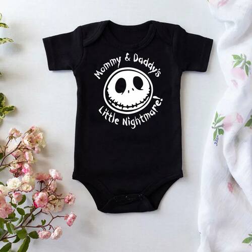 SummerBaby Halloween Costume One-piece Bodysuit Mommy and Da