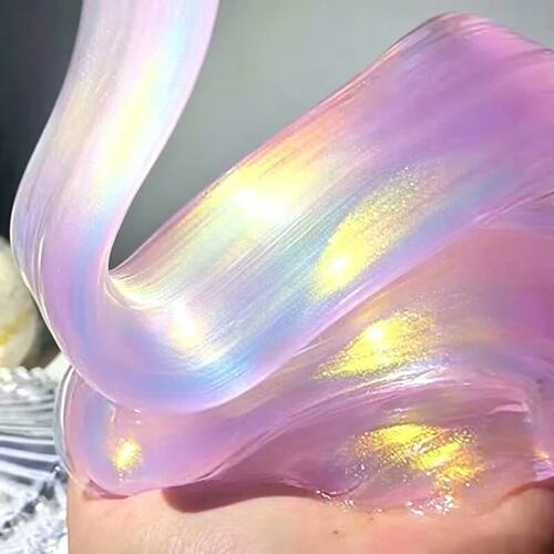 Crystal Slime Glass Bubble Putty Crunchy Squishy Stress Reli