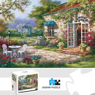 Jigsaw Puzzles Decor Pieces Game Home Garden Adults 1000 for