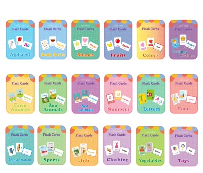 Learning Flashcards ABC Numbers Fruit Animal Body Educationa