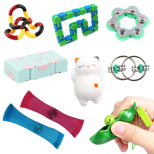 5PCS Fidget Toys Pack Sensory tangle Figet set Anti Toy