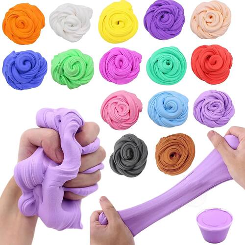 7E-DIY Solid Butter Slime Kit Soft Non Sticky Scented Slime