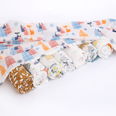 120X110cm Baby Blankets Newborn Swaddle Wrap Blankets Cotton