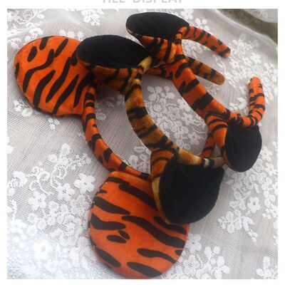 4 Pcs Tiger Costume For Halloween Party Costumes Set Include