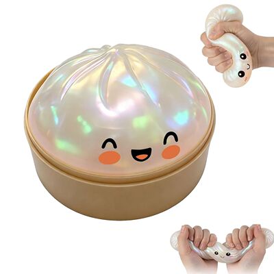 Glitter Dumpling Squishy New Mystery Soft Ball to Squeeze St