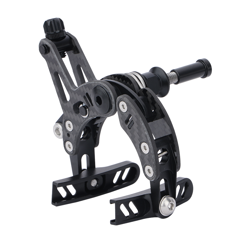 MEROCA公路自行车碳纤维C夹142G轻量化圈刹夹器700C轮圈刹车装置