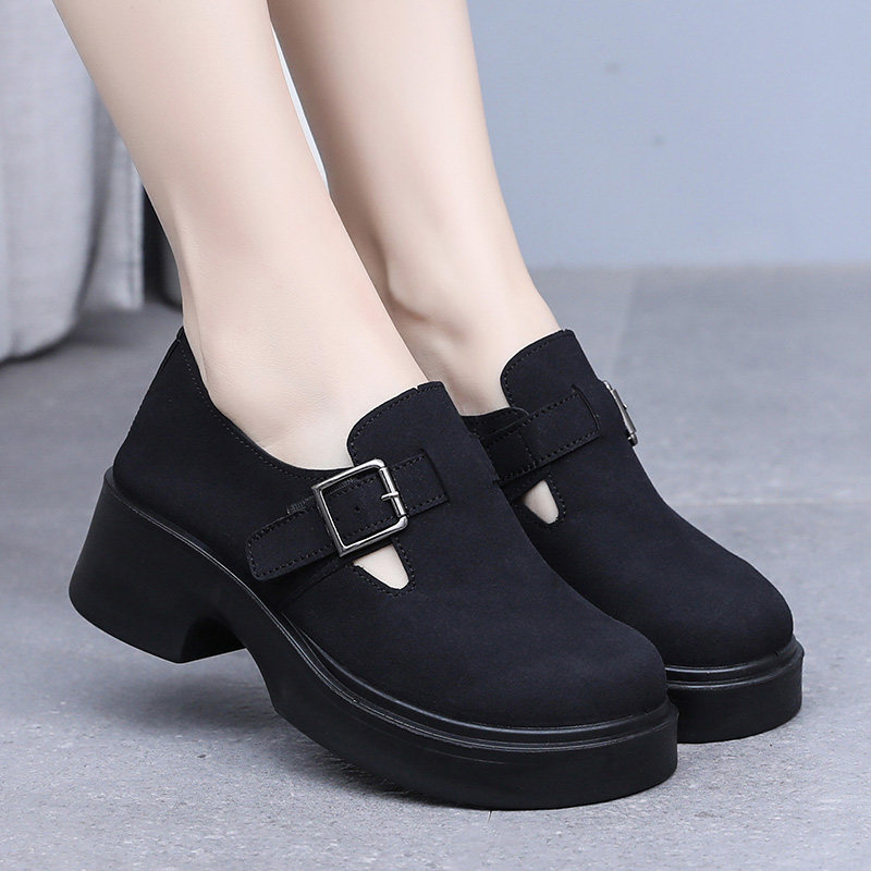 老北京布鞋女鞋新款年轻人单鞋厚底松糕鞋勃肯鞋工作鞋软底不累脚,女鞋,传统布鞋,淘宝优惠券,粉丝福利购,淘宝优惠卷