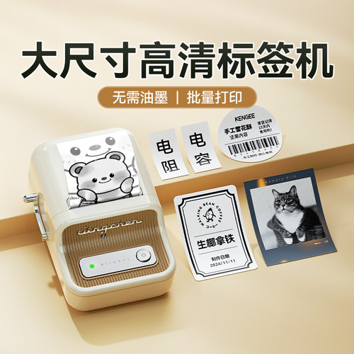 精臣300dpi高清照片标签打印机