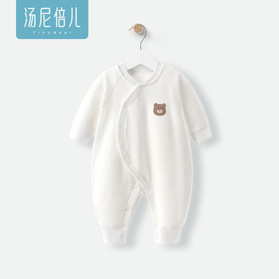 汤尼倍儿婴儿连体衣秋冬季保暖衣