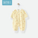 汤尼倍儿婴儿连体衣纯棉春秋季 睡衣无骨打底衣服哈衣 男女宝宝长袖