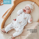 汤尼倍儿新生婴儿连体衣纯棉春秋马年宝宝哈衣服 50S柔软纺织