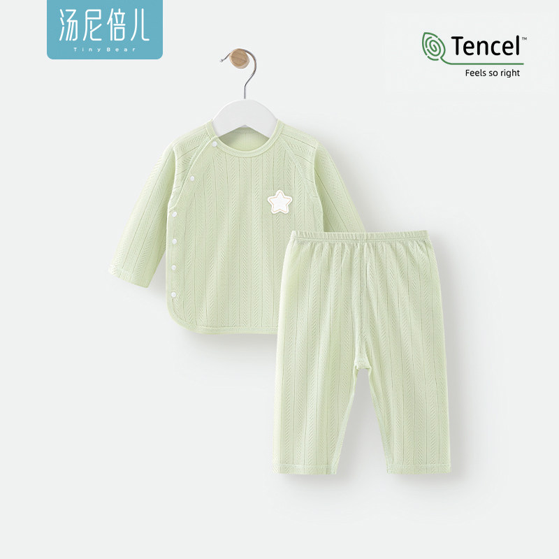 汤尼倍儿宝宝莫代尔分体套装夏季图片
