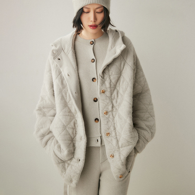baby小山羊绒肌理感外套加厚开衫