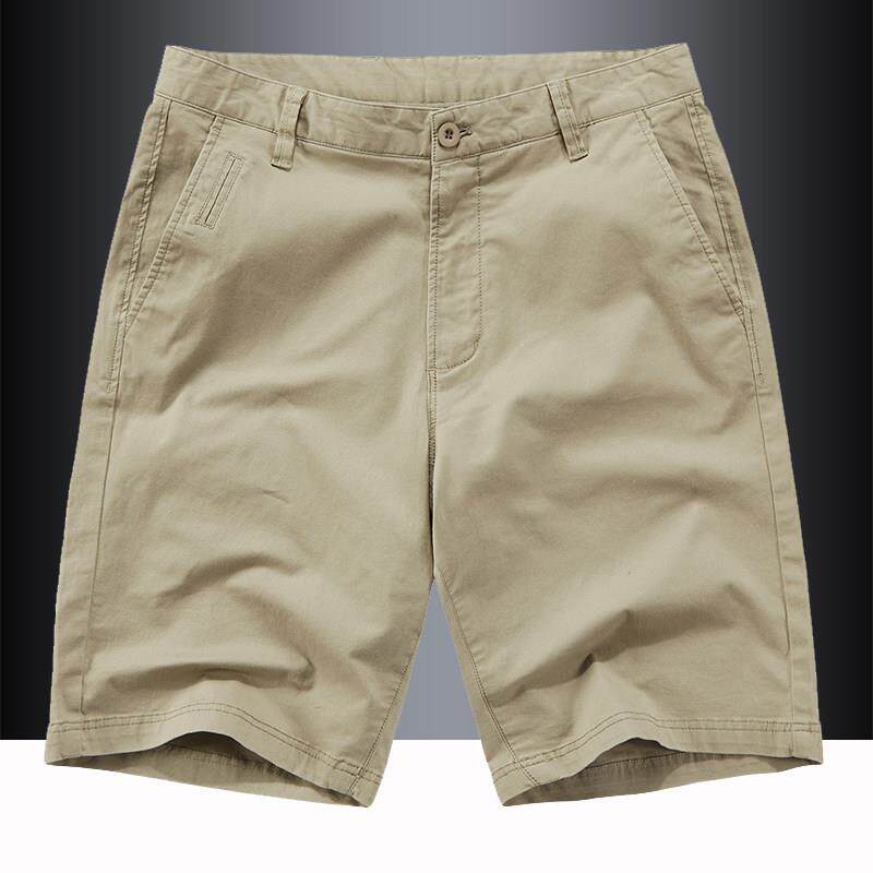 短裤男夏天五分裤西裤韩版潮流夏季休闲 薄款5分沙滩裤子纯棉五分