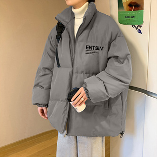 棉衣外套男士冬季2025新款潮牌男生冬装晋江面包羽绒棉服袄子加厚