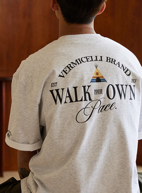 VMCL 印第安帐篷 复古质感短袖T恤半袖男女情侣潮23SS vermicelli