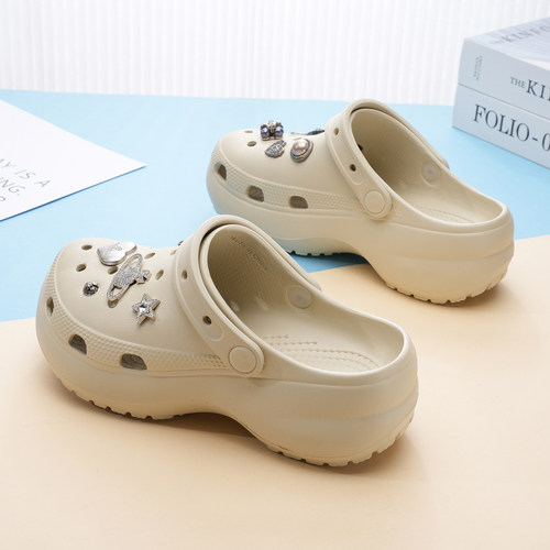 云朵洞洞鞋女士新款2026夏季防滑