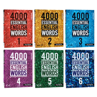 原版进口新版1000basic 2000 4000Essential English Words1 2 3 4 5 6级常见词英文词典KET核心词汇剑桥少儿YLE备考小学英语单词