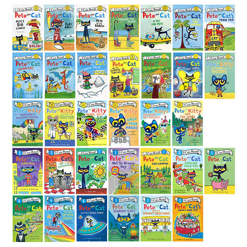 Pete the Cat I Can Read Set: 13 or 33 Volume Collection - Taobao product photo 2