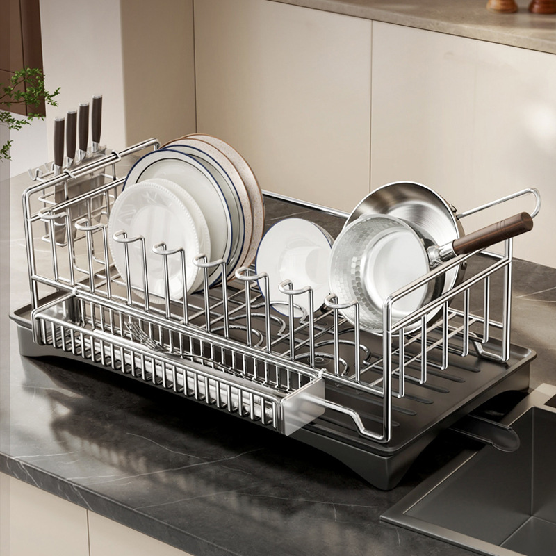 不锈钢厨房碗架沥水架水槽台面