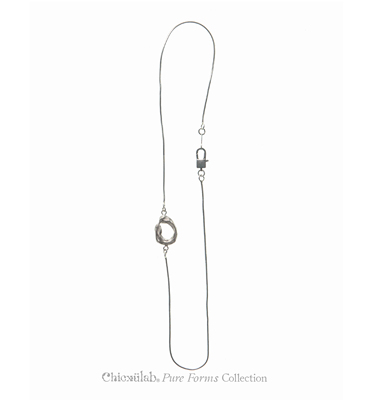 奇虚乐Chicxūlab 环石Annular-stone素银锁骨链