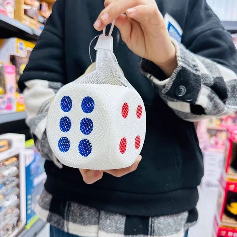 麻将捏捏乐海绵慢回弹大号骰子解压神器减压发泄创意玩偶摆件玩具
