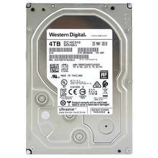 WD/西部数据 WUS721204BLE6L4 4T HC310 HA340 企业级3.5硬盘256M