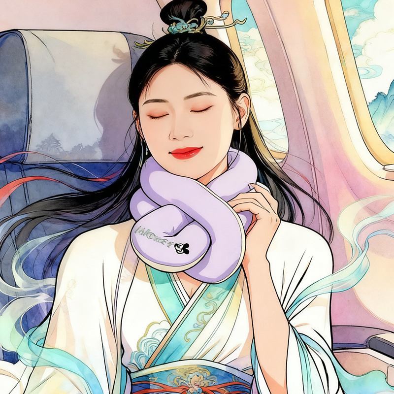 庆北U型枕旅行便携护颈围脖式脖子支撑靠枕长途飞机睡觉颈枕U行枕