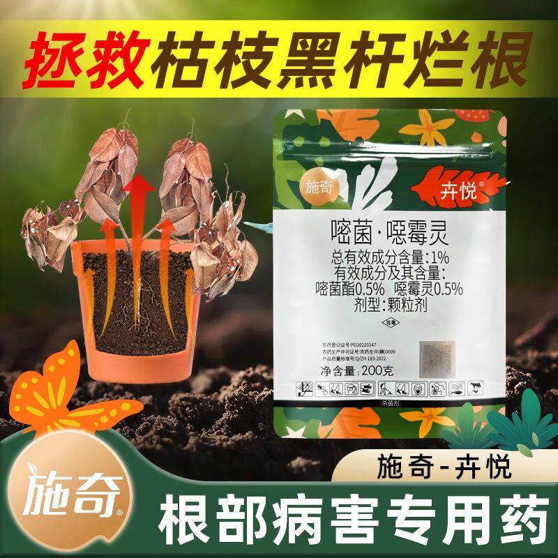 嘧菌恶霉灵多肉月季花卉杀菌剂图片