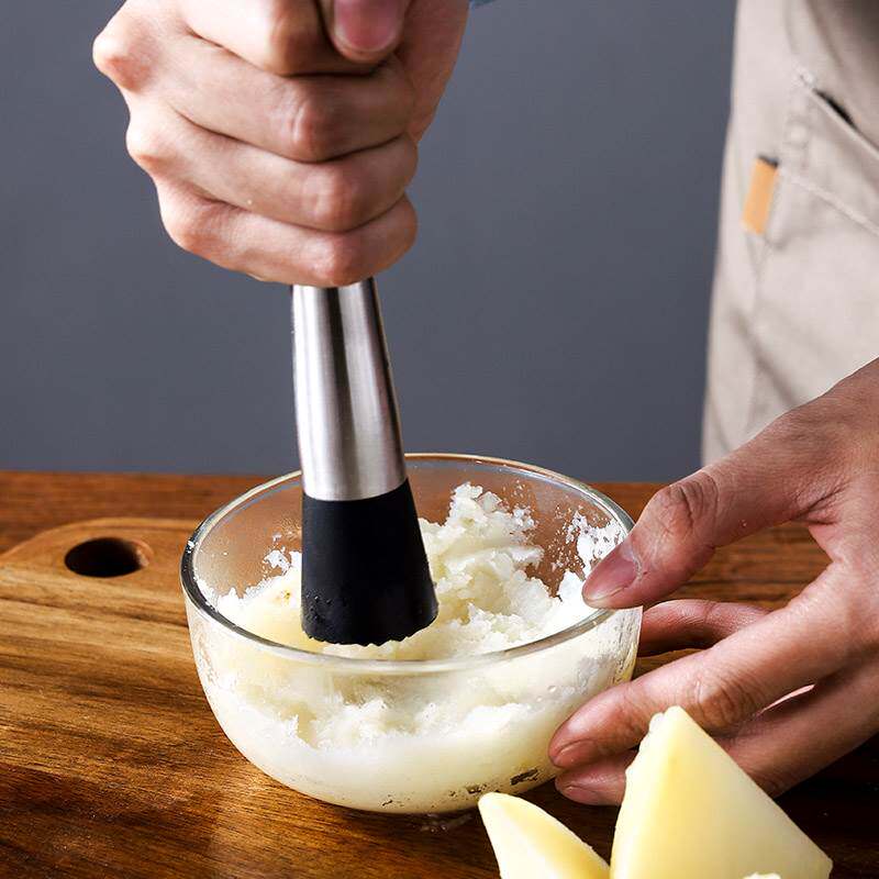 水果捣汁棒手打柠檬锤挤碾不锈钢捣碎棒压汁杵棍器304冰锤碎冰棒