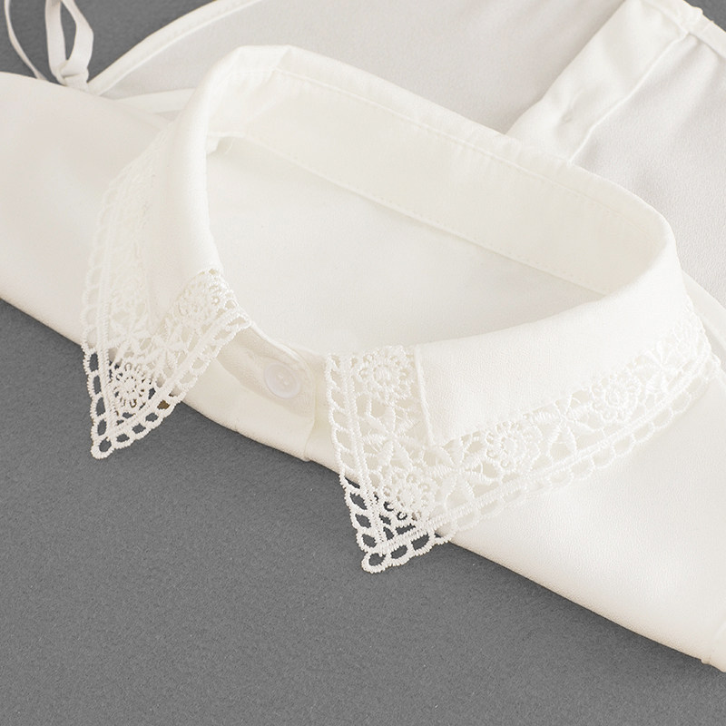 新款假领子女秋冬春雪纺百搭抗皱花边镂空尖领搭配毛衣打底衬衣领,服饰配件/皮带/帽子/围巾,假领,淘宝优惠券,粉丝福利购,淘宝优惠卷