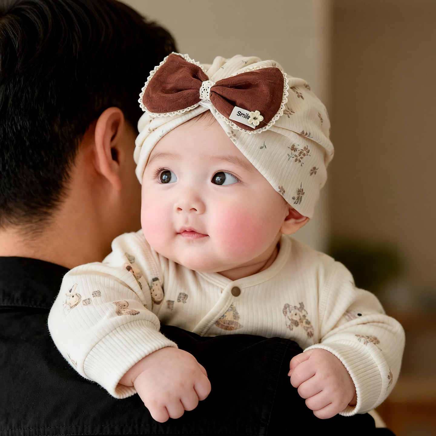 婴儿帽子春秋季薄款宝宝护囟门帽新生儿胎帽婴幼儿印度帽外出夏季