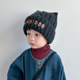 宝宝帽子秋冬季 儿童针织帽可爱护耳帽女童男童外出加厚毛线帽冬天