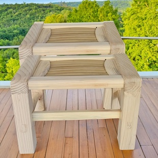 小竹子面凳子实木凳子手工榫卯家用老式农村耐用小方凳矮板凳小凳