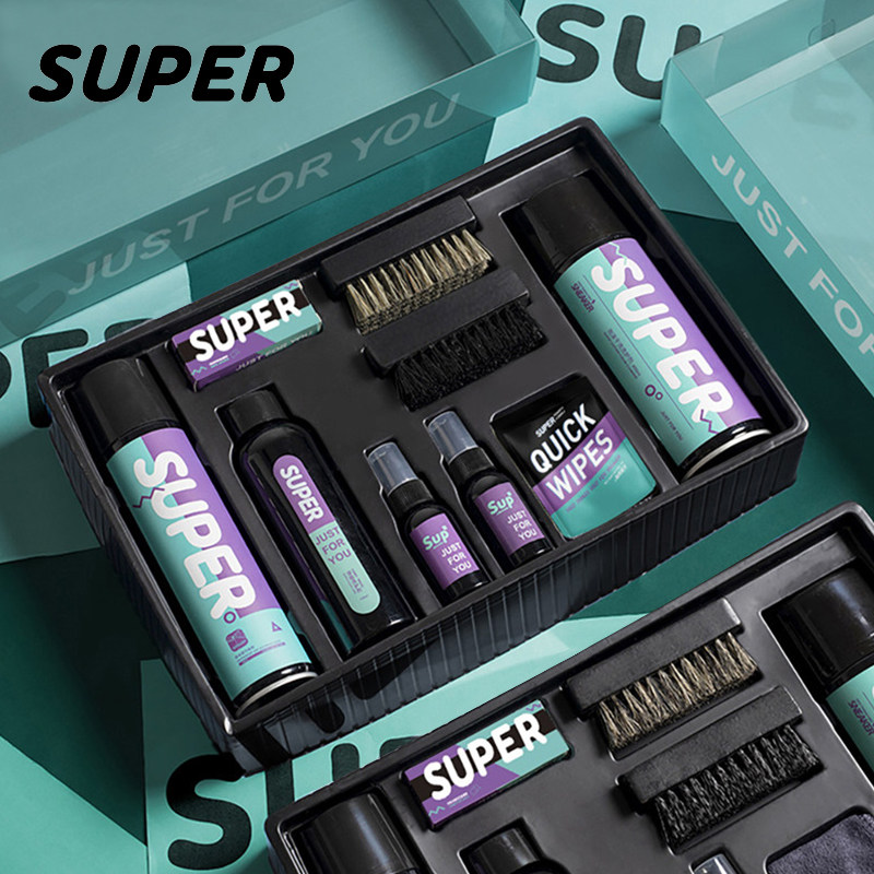 Super洗鞋套装aj球鞋清洁剂洗护套装中性鞋白鞋刷鞋洗鞋神器