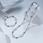 Meluxe美奈【猪鼻子】925银akoya海水珍珠项链手链巴洛克珍珠送礼