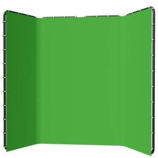 绿幕抠像布大型直播间背景墙便携地拉式绿布屏风支架加厚绿色幕布架子拍照抠图专业摄影视频拍摄特效全套设备