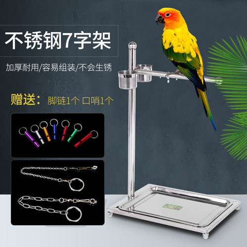 大型玄凤小太阳八哥架子脚链鸟笼