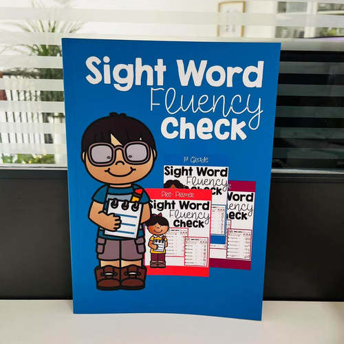 点读版Sight Word Fluency Check高频词趣味连线练习册英语启蒙