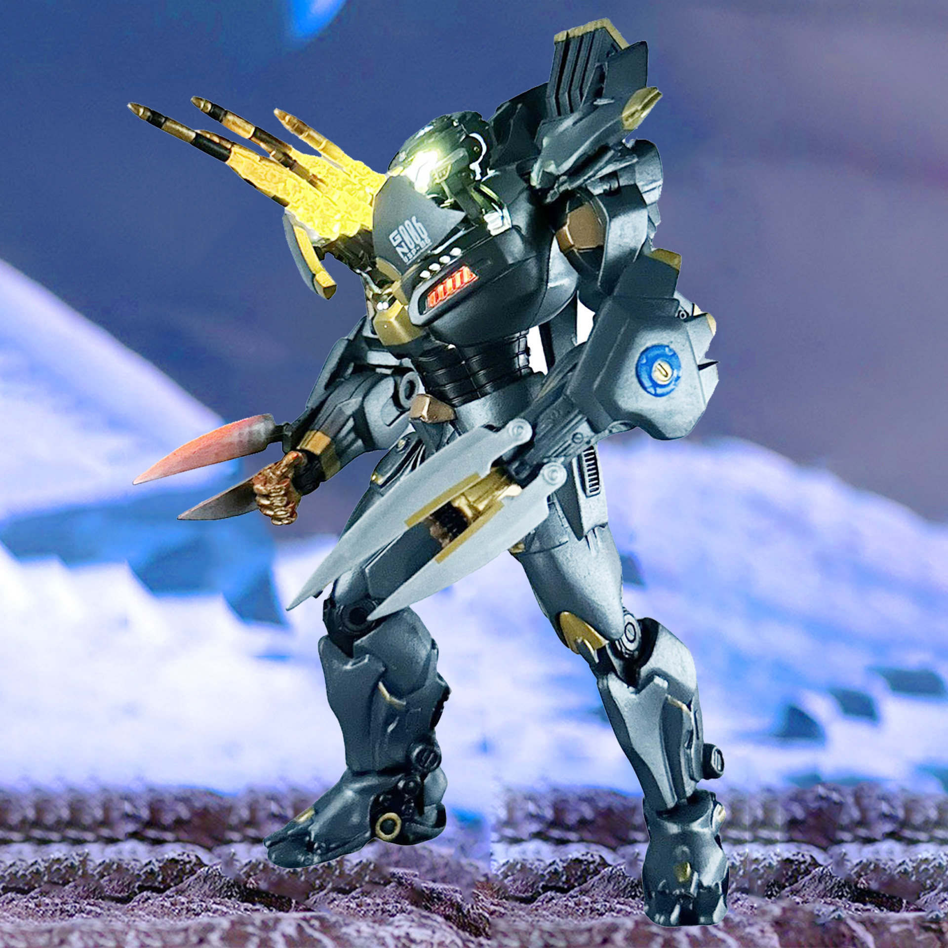 突袭者尤里卡手办环太平洋机甲