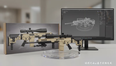 MK20连狙模型SCAR20精确射手模型3D打印桌面潮流摆件