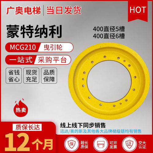 蒙特纳利电梯曳引机MCG21