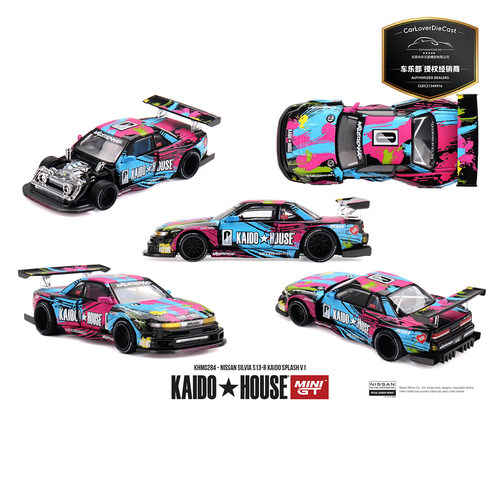 KaidoHouse+MINIGT 1:64 日产Silvia S13-R合金车模 284