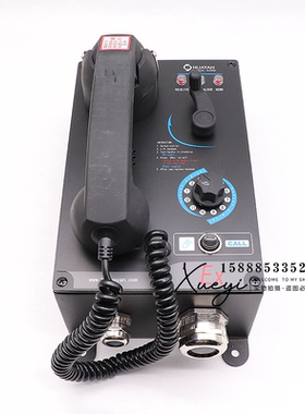 船用防爆声力电话机HS-2E壁挂式EXIB II CT4自动直通选通IP44华雁