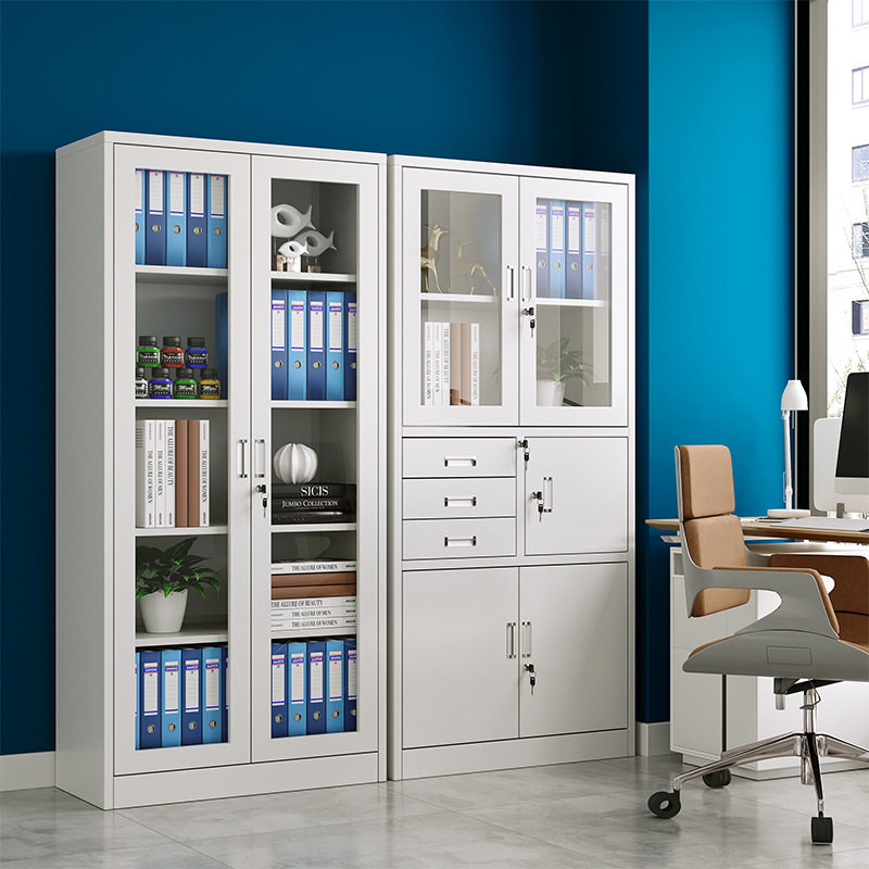 办公室钢制文件柜铁皮柜子档案柜凭证资料柜储物柜书柜矮柜更衣柜