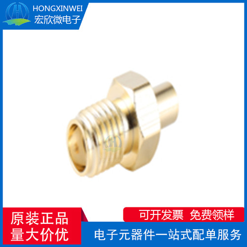 全新原装ECT 818035829 电缆插孔。SSMA电缆连接器，086、RG405