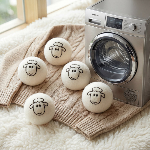 云博士烘干机专用羊毛球防缠绕球