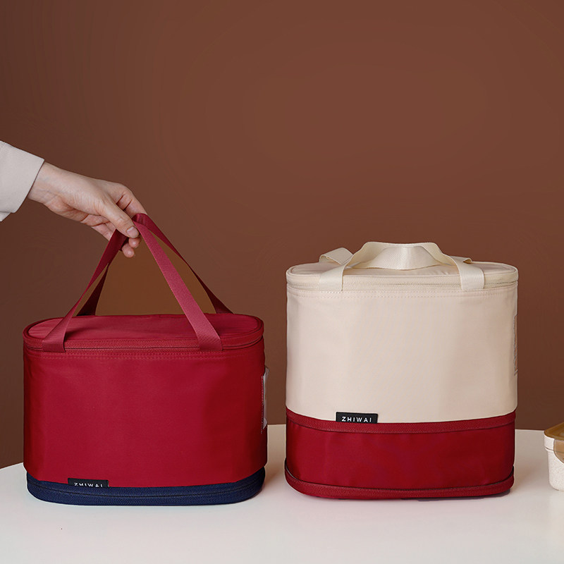 饭盒手提包保温袋铝箔加厚上班族学生午餐餐盒带饭便当包保温袋子,收纳整理,饭盒袋,淘宝优惠券,粉丝福利购,淘宝优惠卷